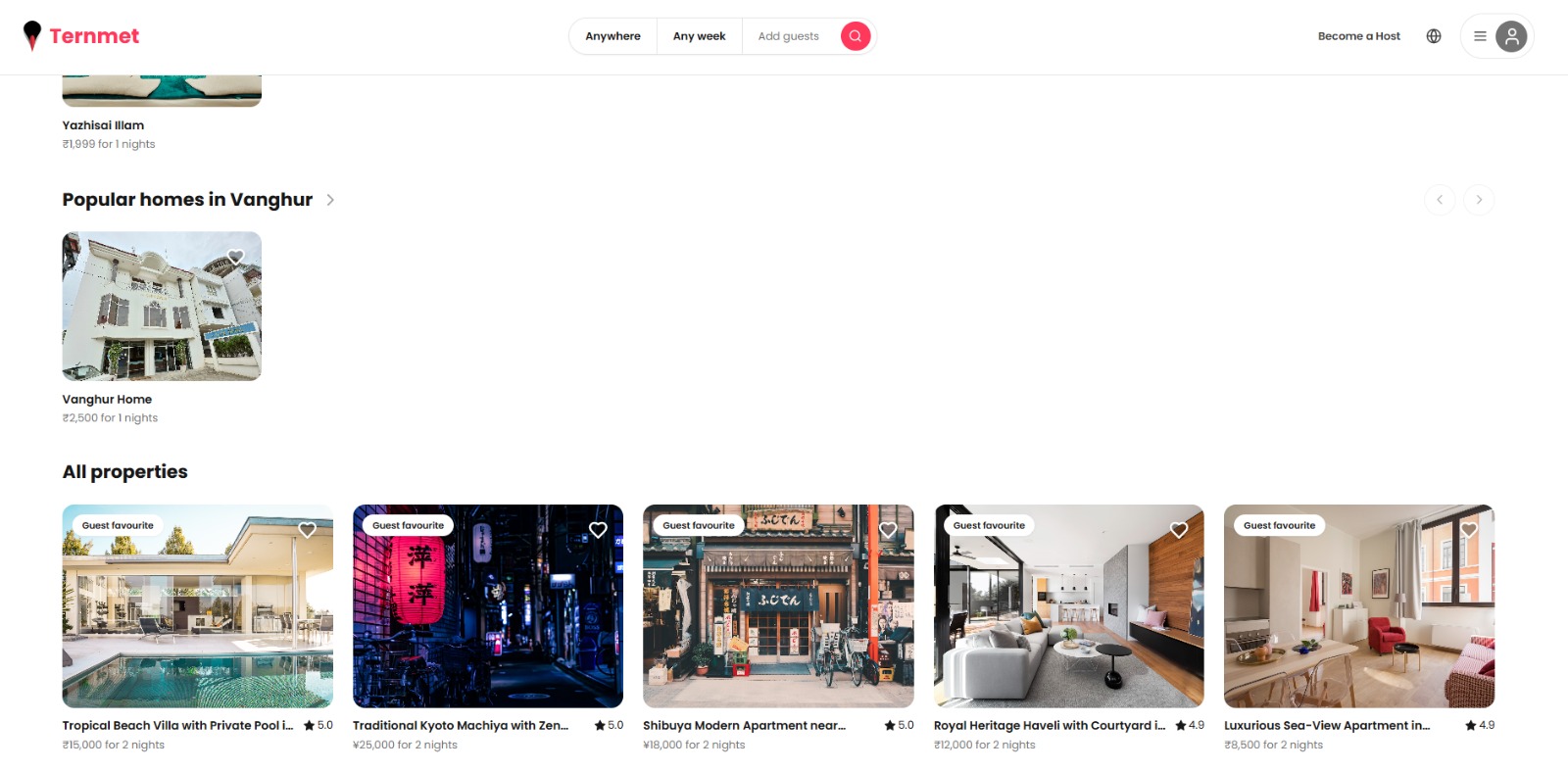 Airbnb Clone Script