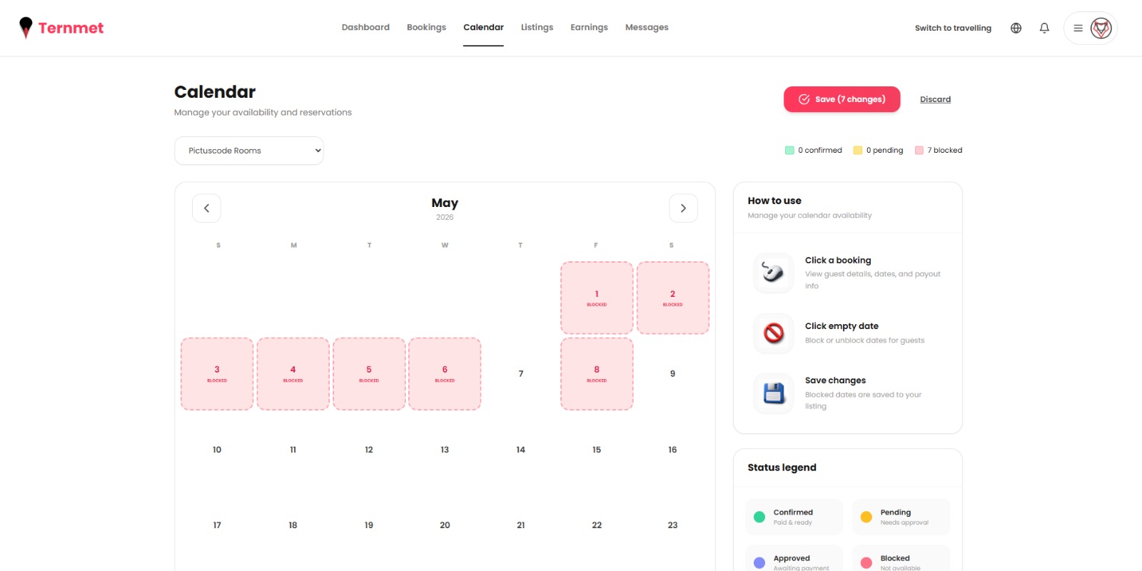 Calendar Management